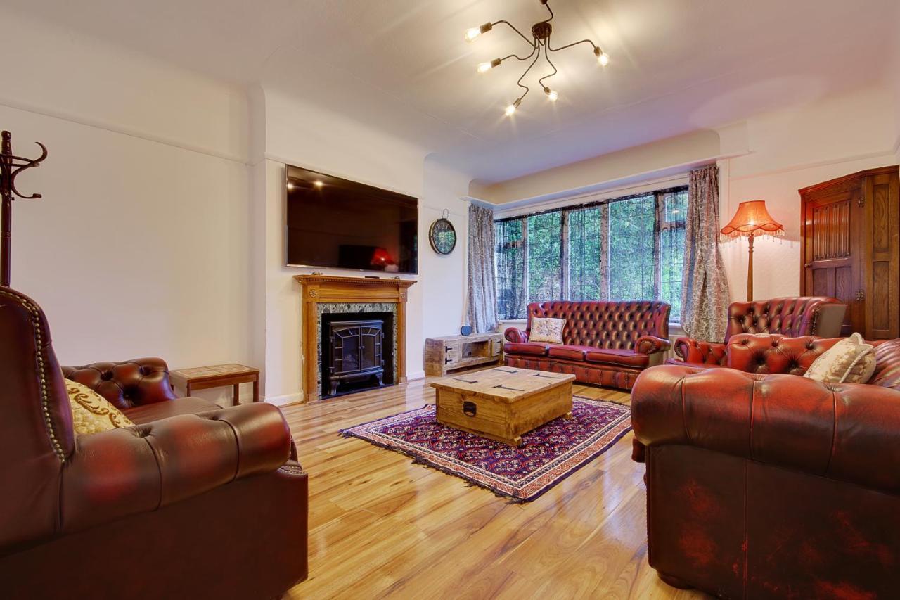 Cragside Villa With Hot Tub บอร์นมัธ ภายนอก รูปภาพ